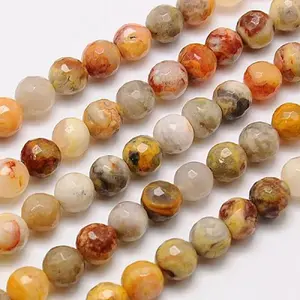 Natural Crazy Lace Agate Beads Strands