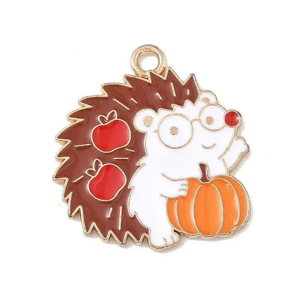 Thanksgiving Day Alloy Enamel Pendants