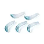 Transparent Glass Banana Pendants