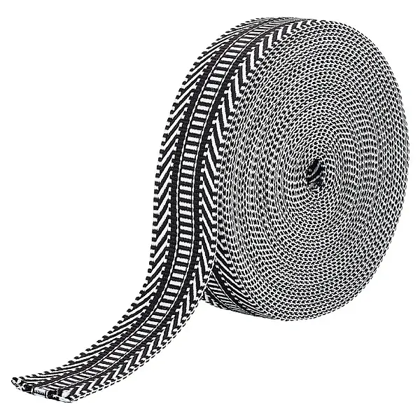 9.5-10 Yards Polyester Jacquard Ribbons