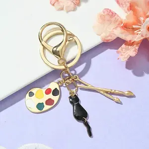 Alloy Enamel Keychain