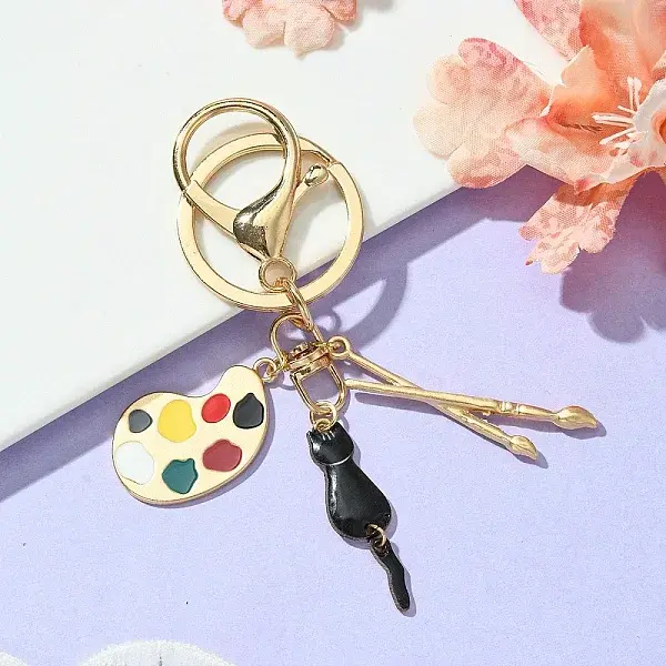 Alloy Enamel Keychain