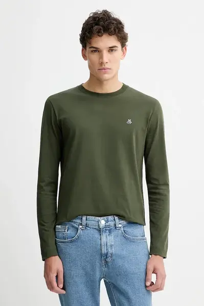 Bavlnené tričko s dlhým rukávom Marc O'Polo