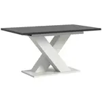 MID.YOU VÝSUVNÝ STŮL, šedá, bílá, tmavě šedá, 150-190/90/76 cm