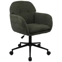 MID.YOU OTOČNÁ ŽIDLE, tkaná látka, zelená