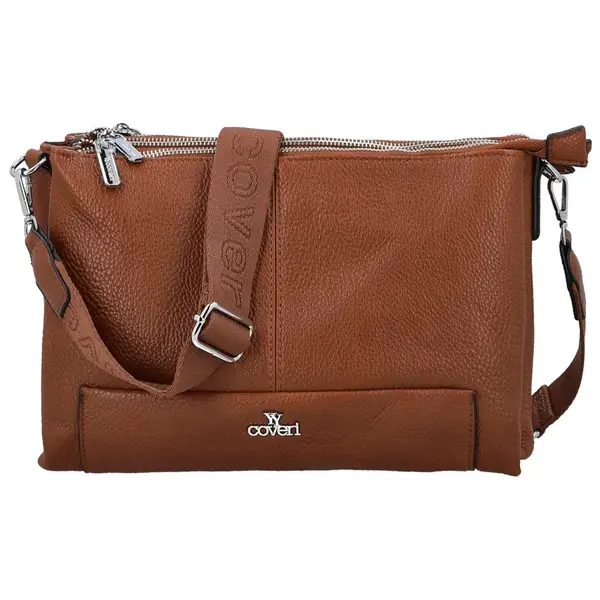Dámská crossbody kabelka hnědá - Coveri Petri