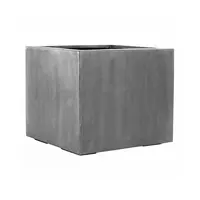 Květináč Jumbo, barva šedá, více velikostí - PotteryPots Velikost: L - 90x90x82 cm