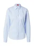 HUGO Blúzka 'The Essential'  svetlomodrá / biela