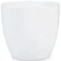 Keramický obal na kvetináč Scheurich 920, ø19cm, farba biela