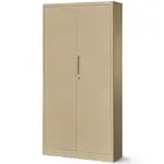 Skriňa Jan kovová béžová