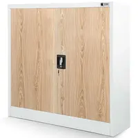 Kancelárska skriňa Beata kovová biela/sonoma