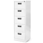 Skriňa Sara V005 kovová biela