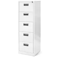 Skriňa Sara V005 kovová biela