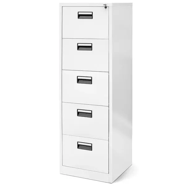 Skriňa Sara V005 kovová biela