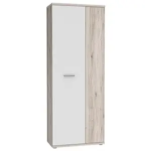 Skriňa Net 3p Dub pieskový / biela