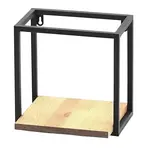 Polička Loft KWS-715/00 20x15 čierna