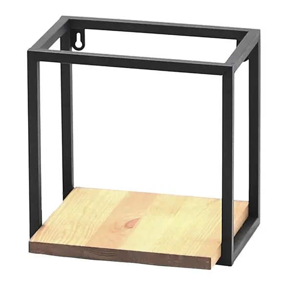 Polička Loft KWS-715/00 20x15 čierna