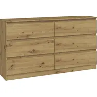 Komoda Malwa M6 140 Dub Artisan