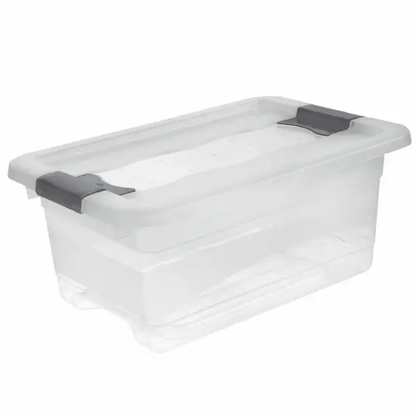 Úložný box Crystal transparentný