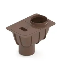 Lapač strešných splavenín, zvislý odtok