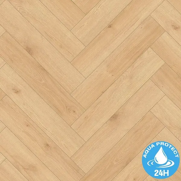 Laminátová podlaha vodeodolná Dub Denia 8mm AC5 Herringbone WR 64111