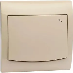 Vypínač schodiskový béžový V LP-3V