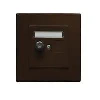 GPA-1L Anténna zásuvka jednoduchá typ F hnedá