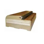 Pevná zárubňa pre interiérové vchodové  dvere 80P  dub zlatý