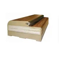 Pevná zárubňa pre interiérové vchodové  dvere 80P  dub zlatý