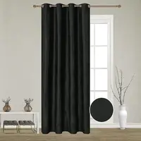 Závěs s průchodkami Monika 21573/56 140x250 černý