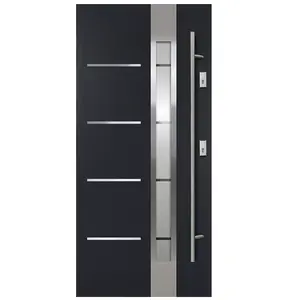 Vchodové dveře Luna S68 2ZA 90P antracit antaba 160