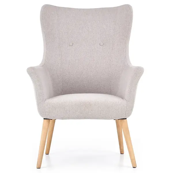 Křeslo Cotto světlý popelavě šedá