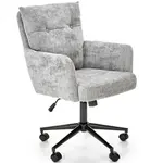 Otáčecí Židle Flores světle šedá
