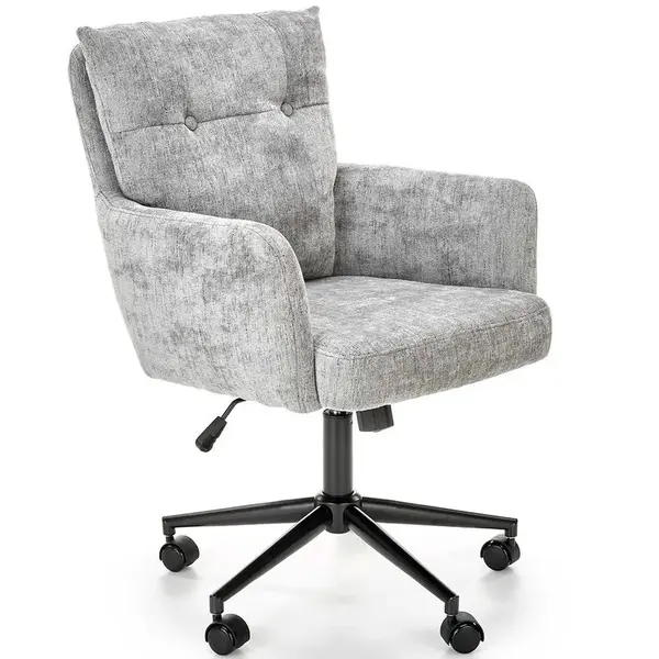 Otáčecí Židle Flores světle šedá