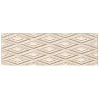 Nástěnný obklad Tiber XL beige rekt. 25/75