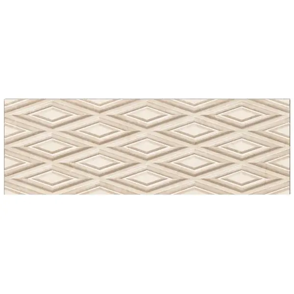 Nástěnný obklad Tiber XL beige rekt. 25/75