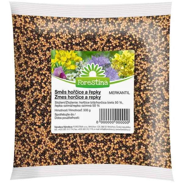 Směs hořčice a řepky 500g