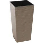 Obal na kvetináč Finezia 25x25x46h hnedý