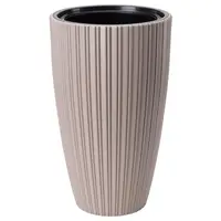 Kvetináč Mika Slim 30 béžový