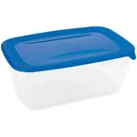 Box na potraviny obdelník Fresh&go modrý 3l