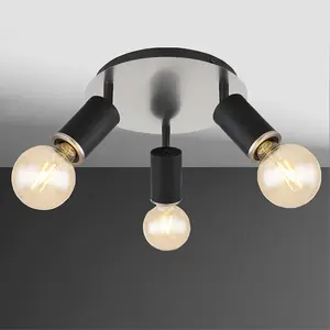 Stropné bodové svietidlo 54032-3B LS3