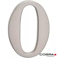 Cislo 3D nikl matny 0 - 10 cm