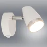 Nástenné bodové svietidlo Karen 6666 biele  LS1