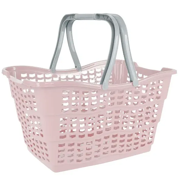 Nákupní košík 15l nordic pink 40x29x22,5 15l