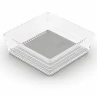 Organizér do zásuvky 6 Sistemo transparent/šedý