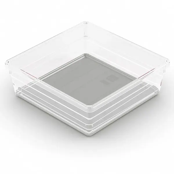 Organizér do zásuvky 6 Sistemo transparent/šedý