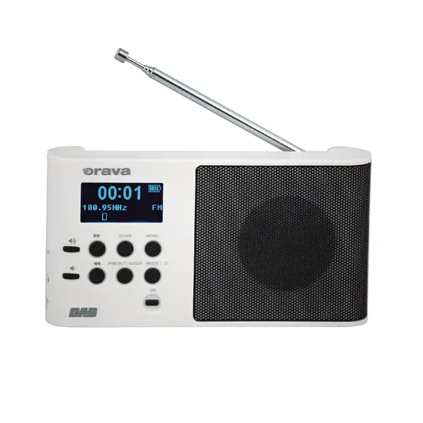 Digitální DAB/FM přenosné rádio
