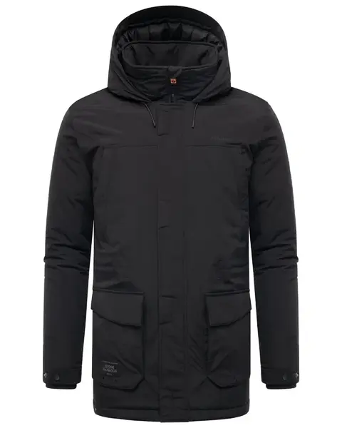 STONE HARBOUR Zimná bunda 'Wadiim'  čierna