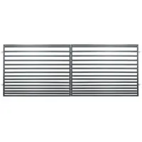 BRÁNA DVOUKŘÍDLÁ SANDRA 150 X 400 CM