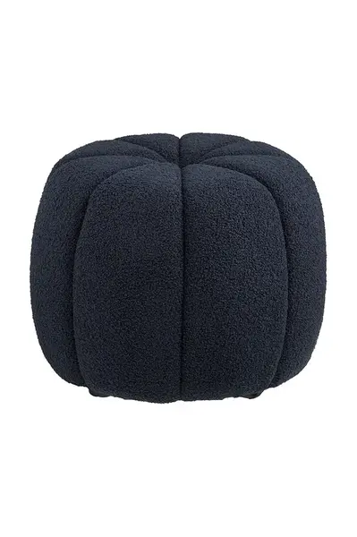 Taburet House Nordic Paisley 48 x 38 cm tmavomodrá barva